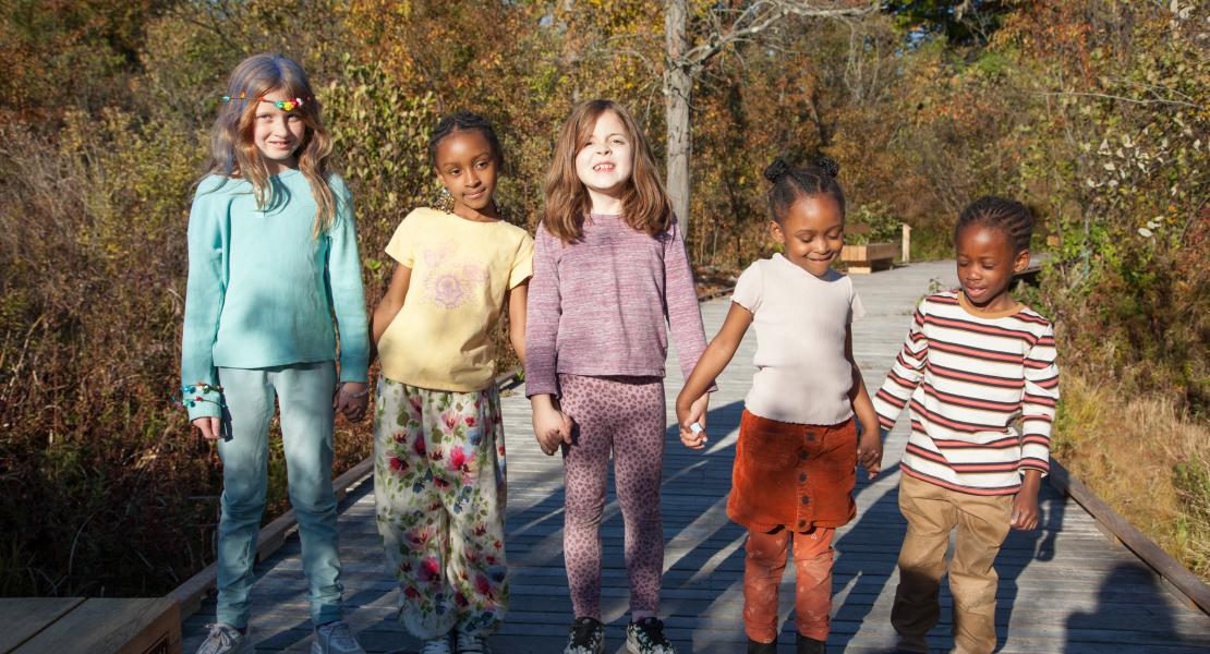 kids in nature